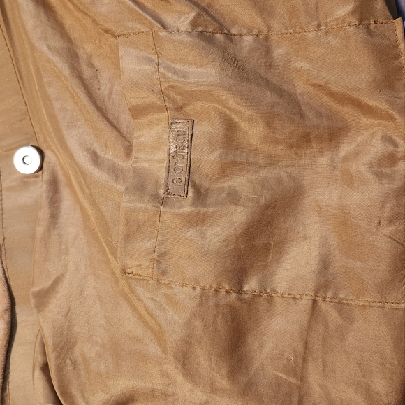 Vintage Y2k Boho Whimsigoth LeChateau Brown Tan Embroidered Beaded shoulder bag - Picture 11 of 15